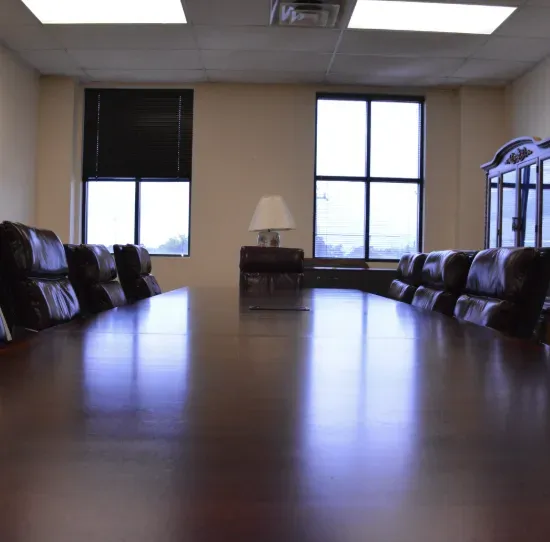 Comfortable and spacious patient lounge area